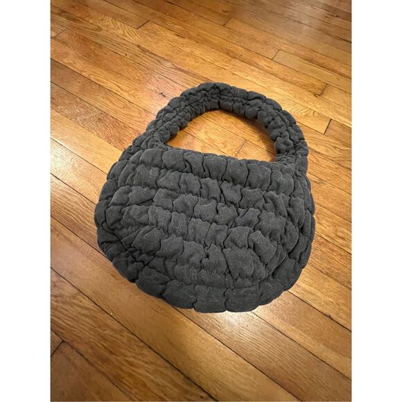 COS QUILTED DENIM BAG - Picture 2 of 11